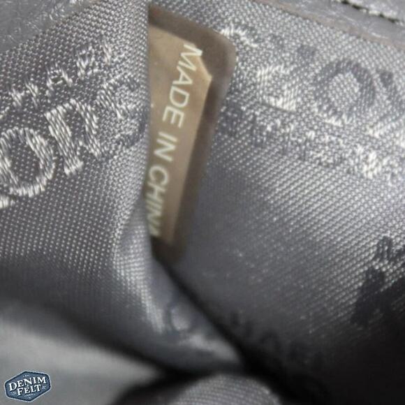 Michael Kors Gray Pebble Leather Large Zip Around Multi Pockets Wallet - Picture 9 of 9